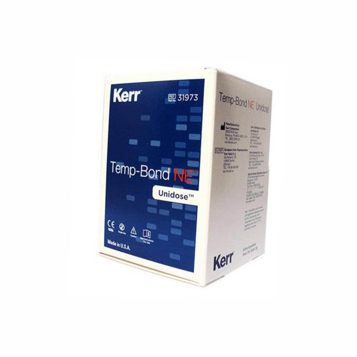 Kerr TempBond NE Unidose 50 packs, 2.4gm/pkg, 31973.