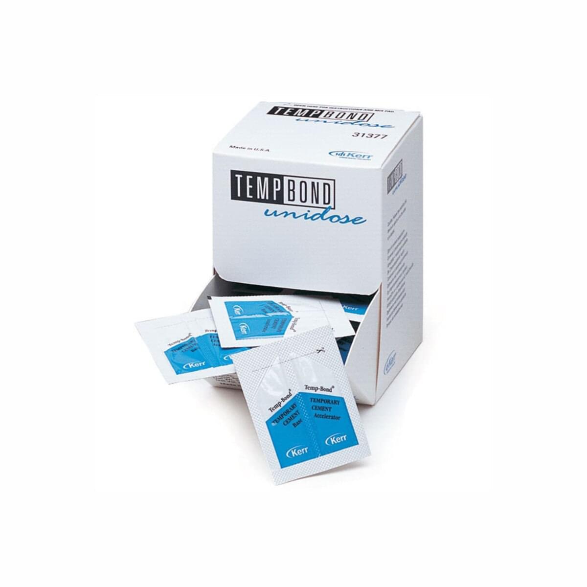 Kerr Tempbond Unidose, 50 Packs, 2.4gm/pkg, 31377.