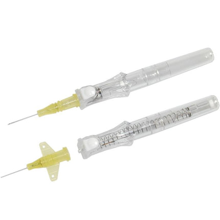 BD Insyte Autoguard Catheter Yellow24GA x 0.56", 50 each/box, 381811