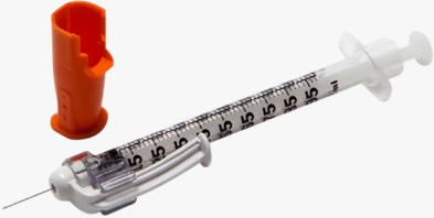 BD Syringe & Needle 1cc 27 X 3/8in Id Safetyglide Bx/100 303327