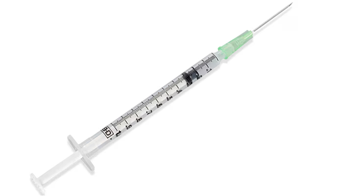 BD Syringe & Needle Tb 1cc 21G X 1in L/s 100/box 8 box/case 309624