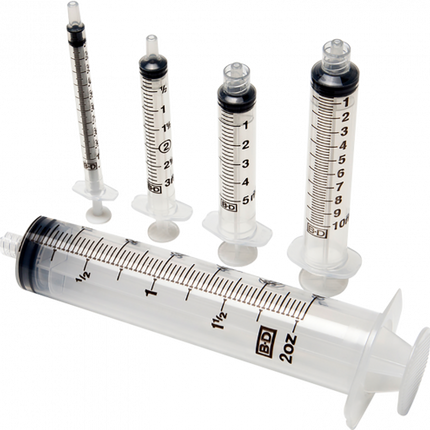 BD® Luer Slip Syringe Sterile, Single Use, 30 mL 56 ea/box 4 box/case 302833