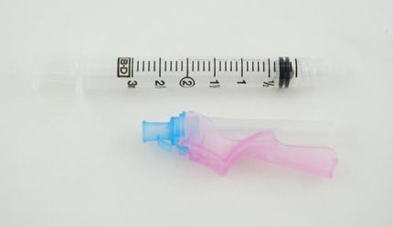 BD Syringe & Needle 3cc 23g X 1in Safety Eclipse 50/Box 6 Box/Case 305782