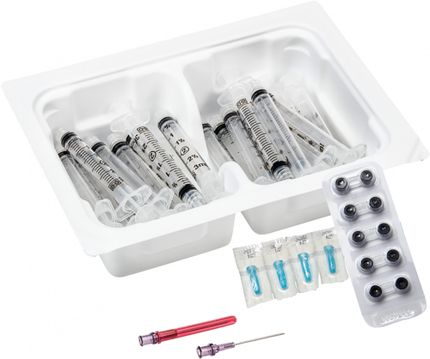 5 mL BD Luer-Lok™ Syringe bulk sterile Pharmacy Convenience Tray 25/bx 12 bx/case 309703