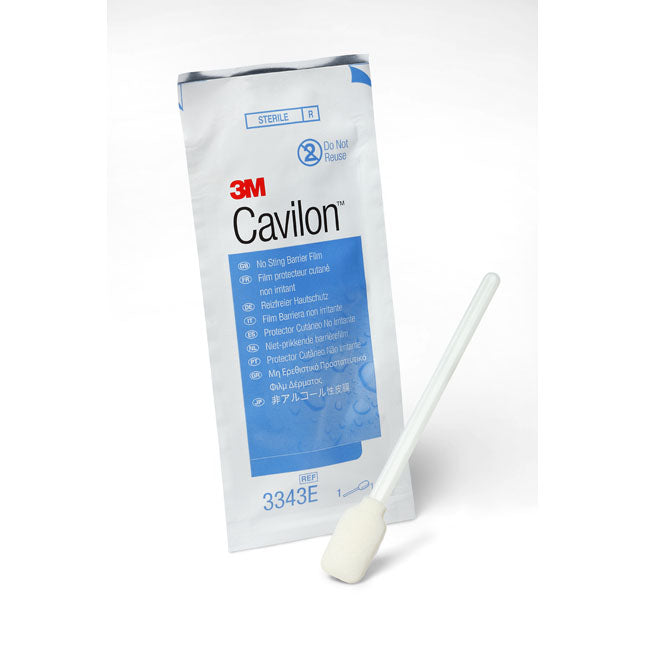 3M Cavilon™ Barrier Film, No Sting, Wand Applicator, 1mL, 25 each/box, 3343E.