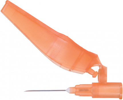 Sol-M Needle Hypo Safety 25g X 1in P81 100/box 8 box/case SN2510