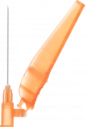 Sol-M Needle Hypo Safety 25g X 1.5in P81 100/box 8 box/case SN2515