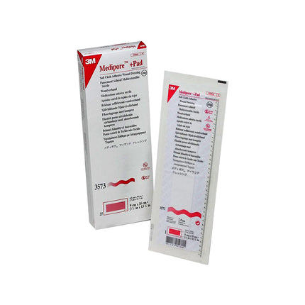 3M™ Medipore™ Soft Cloth Surgical Tape, 10cm x 35cm, Sterile 3573-E