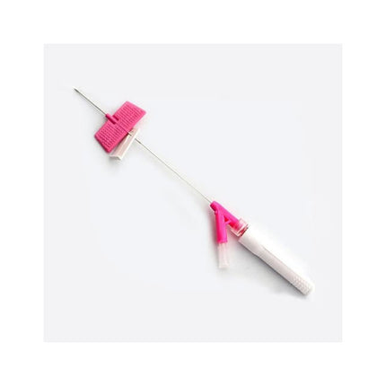 BD Saf-T-Intima IV Catheter Safety System, Y Adapter Pink 20GA 1" 25 each/box, 8 box/case 383336