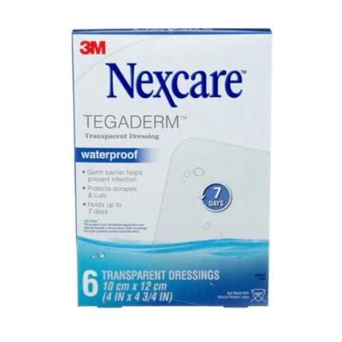 3M Nexcare Tegaderm Waterproof Transparent Dressing 6 Each/box, H1626 - 06 - CA - A Medi Supplies
