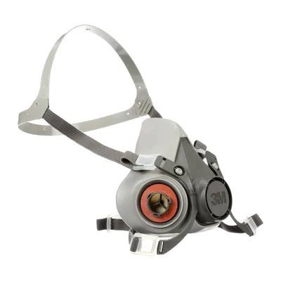 3M Respirator, 6000 Series, Half Facepiece, Medium, Gray 1 each/box, 24 box/case 6200 - A Medi Supplies