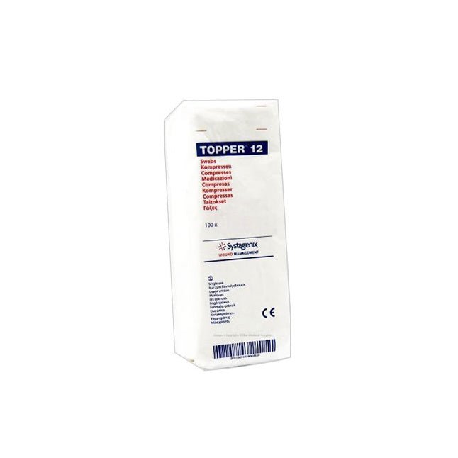 3M Health Care (Solventum) Topper™ NU - GAUZE™ Sponge, 4 - Ply, Non - Sterile, W4" x L4", 100 each/bag, M50410 - A Medi Supplies