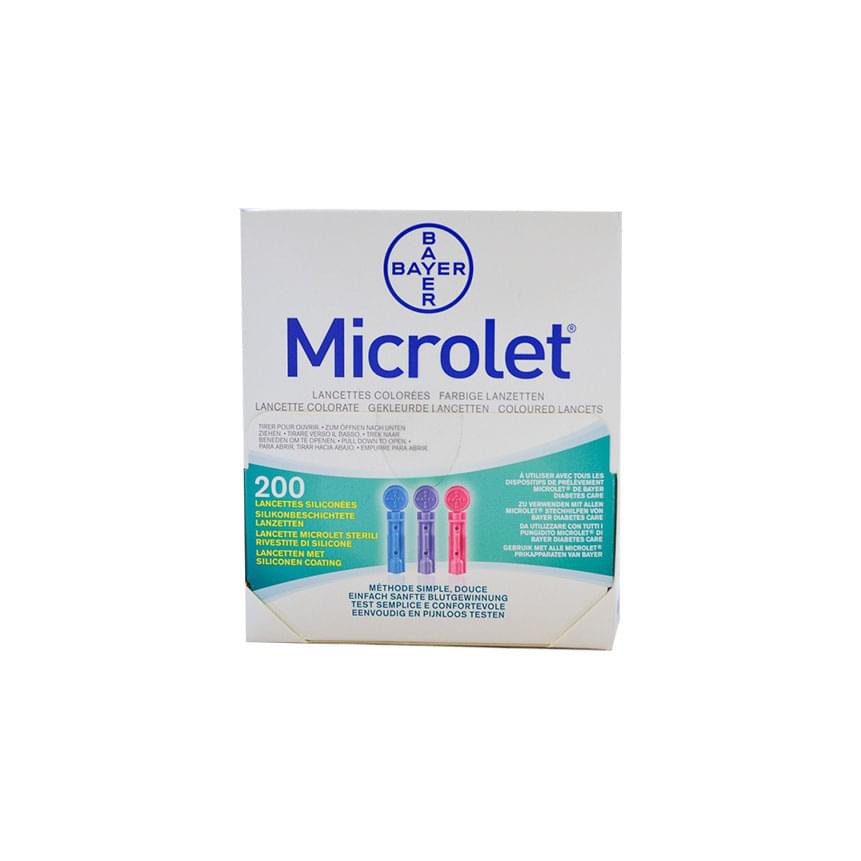 Bayer MICROLET® Lancet, 200 each/box, 6550RC.