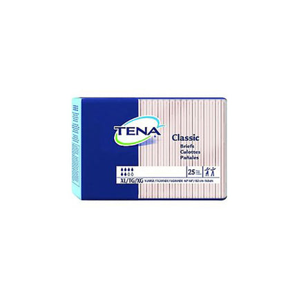 Tena® Classic Brief, Unisex, XL, 60" to 64" Hip, Beige 25 each/pack, 4 pack/case 67750