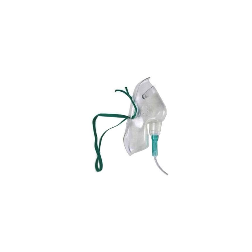 BLS Systems Limited FLO2MAX Filtered Oxygen Mask, With Tubing, 50EA/CS, 6110-U.
