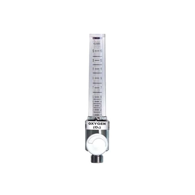 Ohio Medical Oxygen Flowmeter, Thorpe Style, Adult, 15LPM, FM-15IO-F2.
