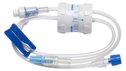 BD Extension Set with Flow Controller and Slide Clamp 50 each/case MFS106