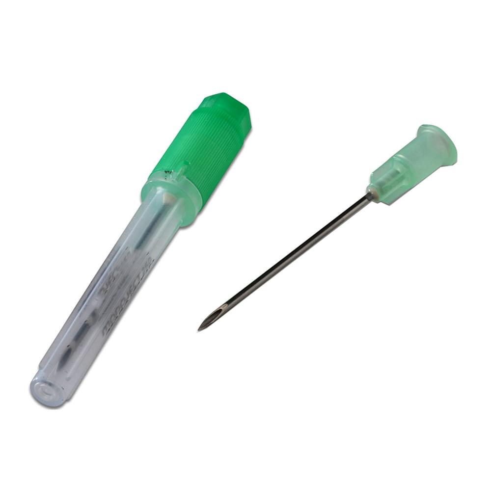 Cardinal Health Monoject™ Standard Hypodermic Needle with Polypropylene Hub, Rigid Pack - B Bevel, Pink, 19G TWX1, 100 each/box, 8881250099.
