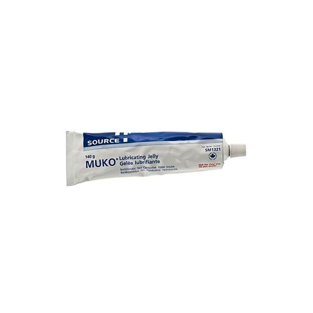 Muko® Lubricating Jelly, Clear, 140g Tube, MUK010 / SM1321 / 1321.