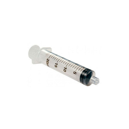 Terumo Hypodermic Syringe, Without Needle, 1cc Graduation, 20cc, 20 mL Luer Lock Tip, 50 each/box, 4 box/case, SS-20L2 / SS20L2
