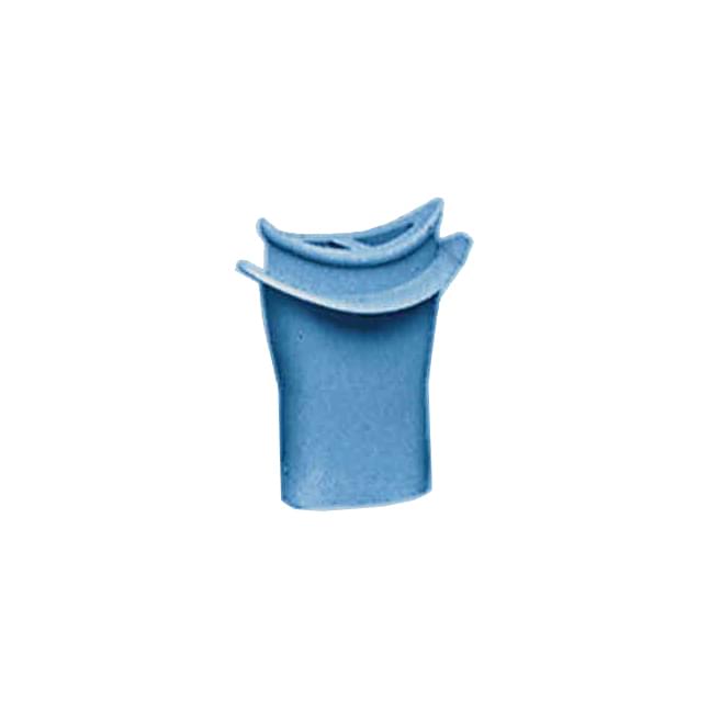 VacuMed Spirometer Mouthpiece, Pediatric, Vinyl, Blue, 10 each/pack, 1004.