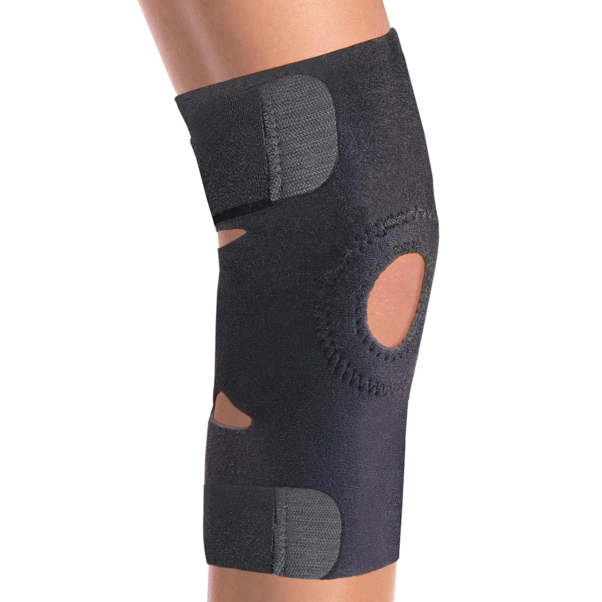 Airway Champion Universal Knee Wrap With Hinged Bars One Size 16" - 19", 1 Each, 0224 - A Medi Supplies
