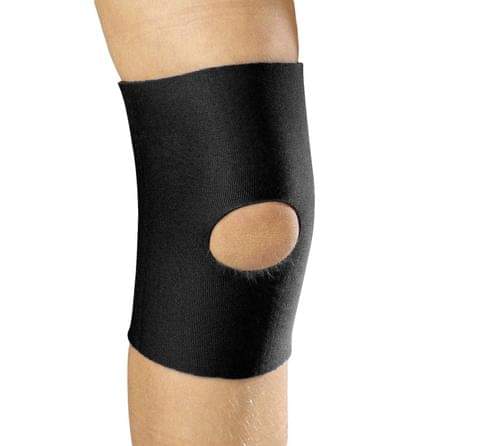 Airway Kidsline Knee Sleeve W/ Open Patella Black Medium, 1 Each, 0316BL - M - A Medi Supplies