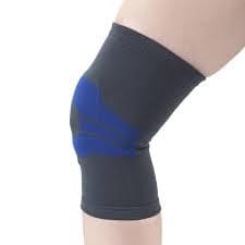 Airway Knee Support W/ Compression Gel Insert X - small (12 - 13.5") 4 - way Stretch Elastic Charcoal, 1 Each, 2436 - XS - A Medi Supplies