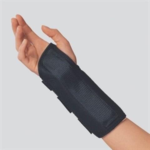 Airway OTC 8" Maximum Wrist Splint X - Small (4.5" - 6.5") Right Side Black Latex - free, 1 Each, 2083RXS - A Medi Supplies