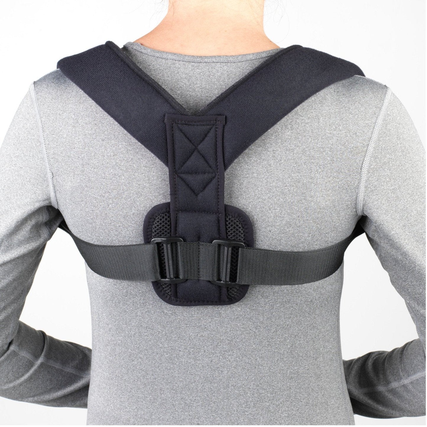 Airway OTC Figure 8 Clavicle Strap Small (24" - 30") Medium Support Black Latex Free, 1 Each, 2454 - S - A Medi Supplies