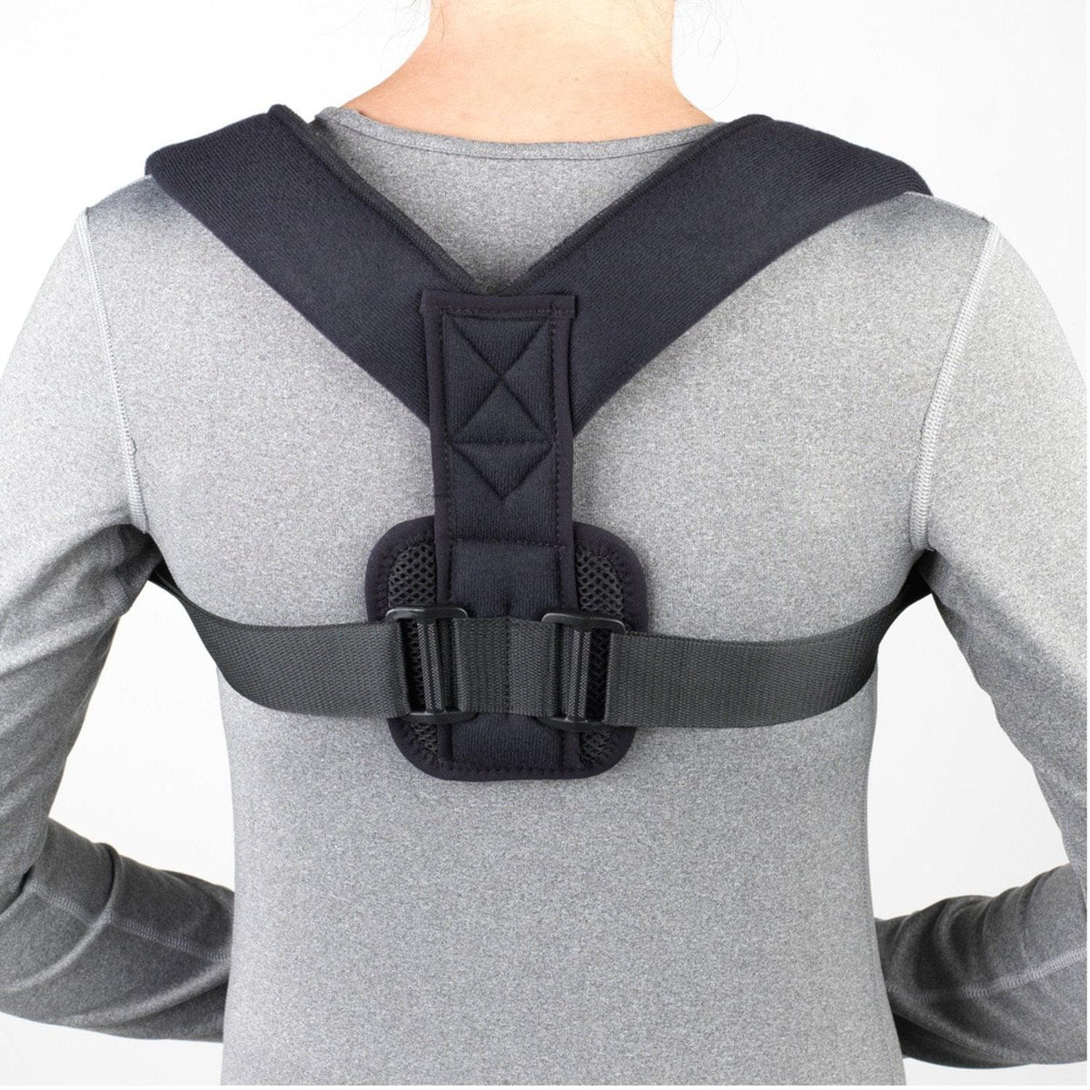 Airway OTC Figure 8 Clavicle Strap Small (24" - 30") Medium Support Black Latex Free, 1 Each, 2454 - S - A Medi Supplies