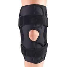 Airway OTC Maximum Knee Stabilizer Wrap W/ Hinged Bars Black S (15 - 16") Latex - free, 1 Each, 2544 - S - A Medi Supplies