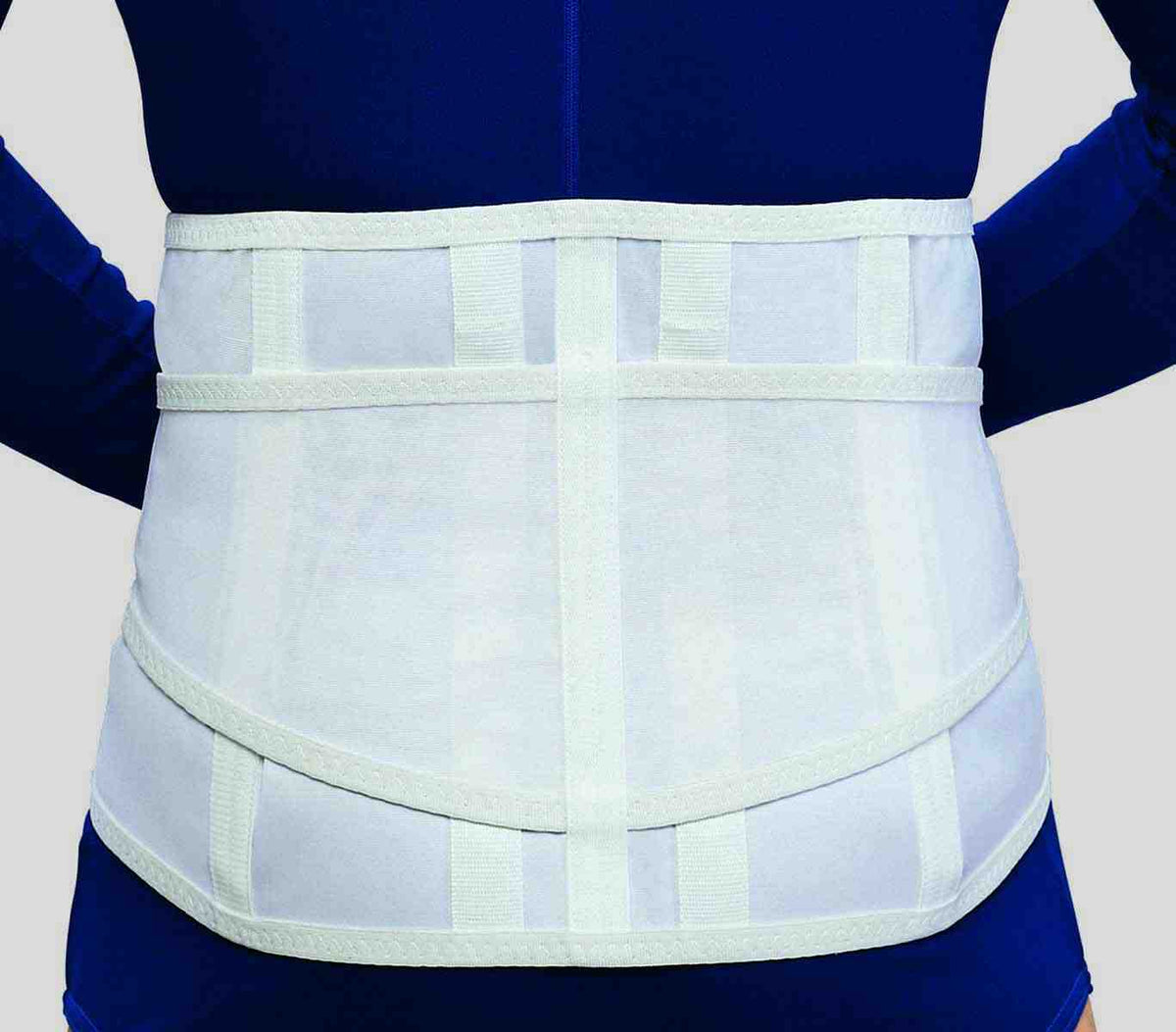Airway OTC Maximum Lightweight Lumbosacral Support XL(44 - 50in) 7" Front/11" Back White Latex - free, 1 Each, 2884 - XL - A Medi Supplies