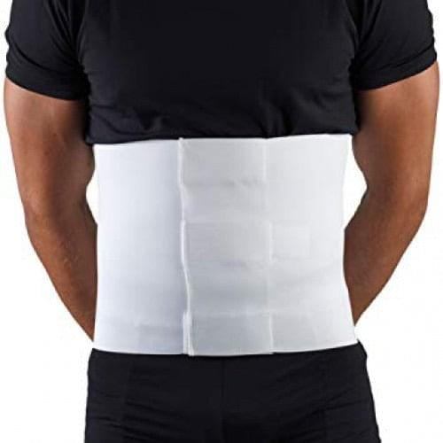 Airway OTC Minimum Multiple Use 10" Elastic Abdominal Binder 2XL (45 - 48") White, 1 Each, 2518 - 2L - A Medi Supplies