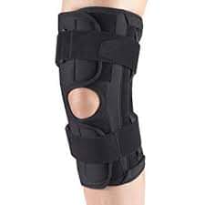Airway OTC Orthotex Medium Knee Stabilizer Wrap W/ Spiral Stays 3x - large (24 - 26") Black Reversible, 1 Each, 2542 - 3L - A Medi Supplies