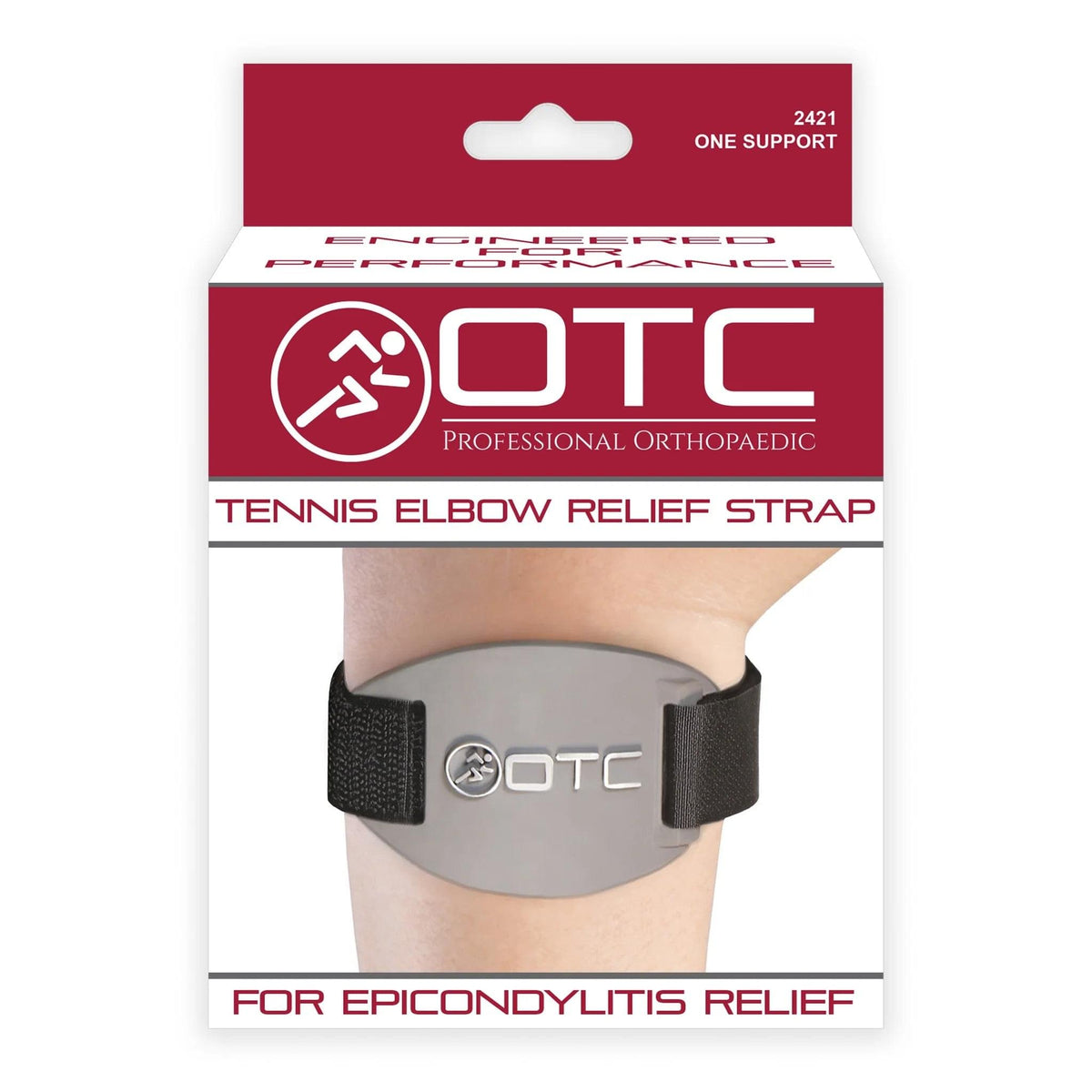 Airway Otc Tennis Elbow Relief Strap, Universal, 1 Each, 2421 - A Medi Supplies