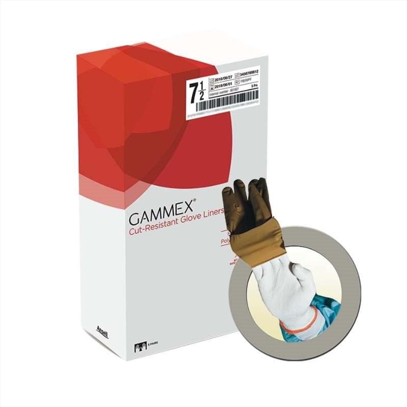 Ansell GAMMEX® Cut - Resistant Glove Liners, Small, White, 1 pair/box, 5789911 - A Medi Supplies