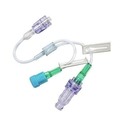 B. Braun Extension Set, Small Bore, With Non Bonded CARESITE® Luer Access Device 7" 50 each/case 470107 - A Medi Supplies
