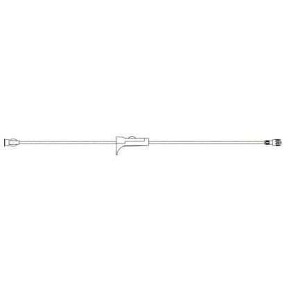 B. Braun Extension Set, Standard Bore, with No Injection Site and Roller Clamp, 4.5mL, L31" 50 each/case V5484 - A Medi Supplies