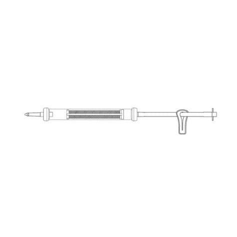 B. Braun Gravity In Line Blood Filter, for Administration Set, 19mL, L9" 50 each/case V2950 - A Medi Supplies