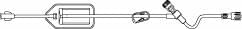 B.Braun Intravenous Extension Set with 0.2um Filter, Safsite® Injection Site 16" 50 each/case 473990 - A Medi Supplies