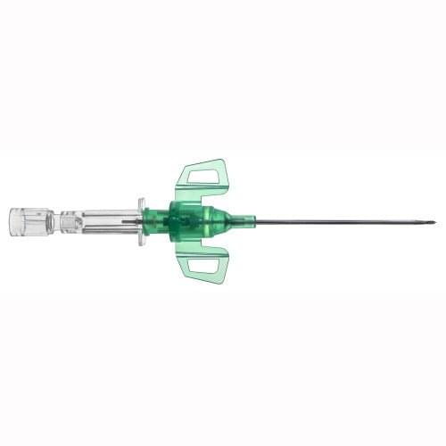 B. Braun Introcan Safety® 3 IV Catheter, Winged, Polyurethane, L1.25" OD 18GA Green, 50 each/box, 4251131 - 02 - A Medi Supplies