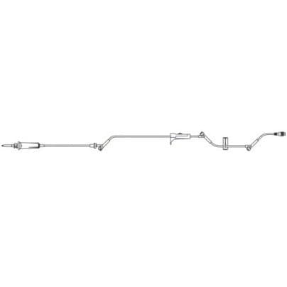 B. Braun Primary Gravity IV Administration Set, 21mL, L115" 50 each/case NF1251 - A Medi Supplies