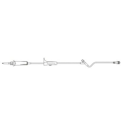 B. Braun Primary Gravity IV Administration Set, With One Non - Needle - Free Injection Site, 16mL, L83", 15 drops/mL, 10/Pack, 50 each/case V1390 / BBV1390 - A Medi Supplies