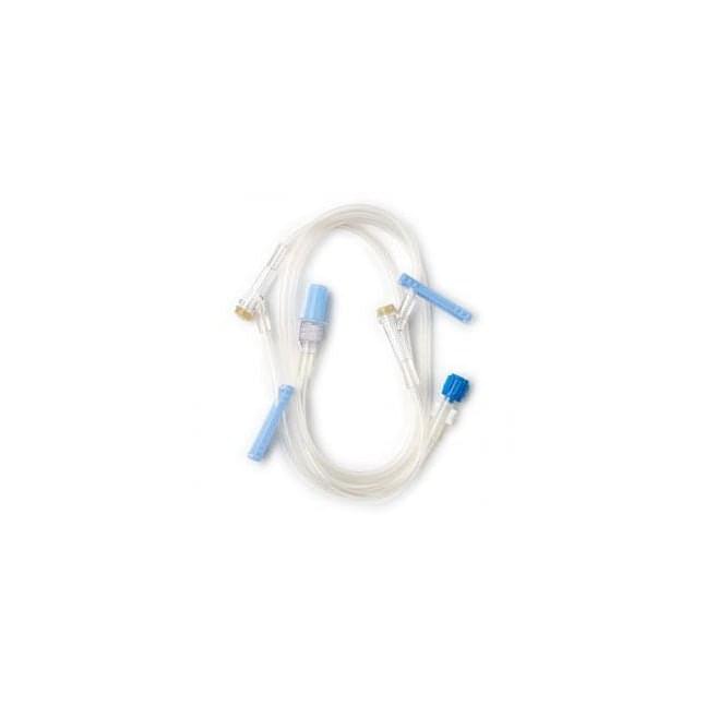 Baxter Extension Set, with 2 Luer activated valve, Male Luer lock adapter 48 each/case JC8606 - A Medi Supplies