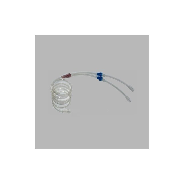 Baxter Y - Type Extension Set, 2 Check Valve, Male Luer Lock Adapter, 1.9mL, L7" 48 each/case 2C5647 - A Medi Supplies