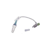 B.Braun Small bore extension set with distal T-port and SPIN-LOCK® Connector, 4", Priming volume 0.3mL, Length 5in., 100 each/case 471954