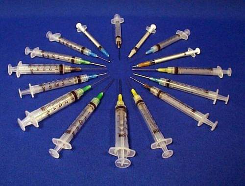 BD Syringe & Needle Hypo 10cc 21 X 1in L/L 100/box 4 Box/case 309642 - A Medi Supplies