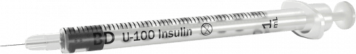 BD Syringe & Needle Insulin 1cc 31g X 6mm Ultra - fine Ii 100/box 5 Box/case 324921 - A Medi Supplies