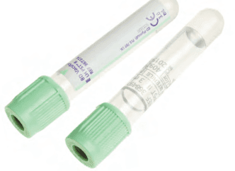 BD Tube Vacutainer Hemo 13x100mm 4.5ml Barricor Lime 100/Box 10/Box/Case 365049 - A Medi Supplies